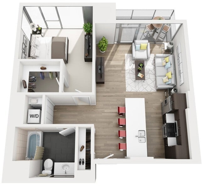 Floorplan - Halsted Flats
