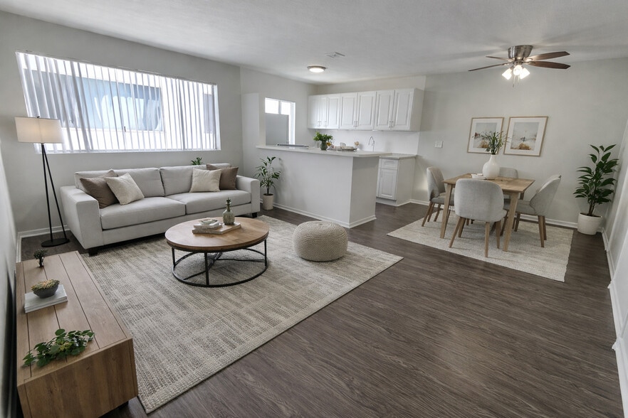 Livingroom - Slauson Apartments