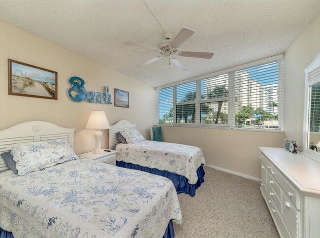 2nd bedroom 2 twins - can be pushed together to make a king - 58 N Collier Blvd