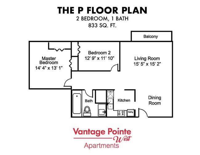 Floorplan - Vantage Pointe West