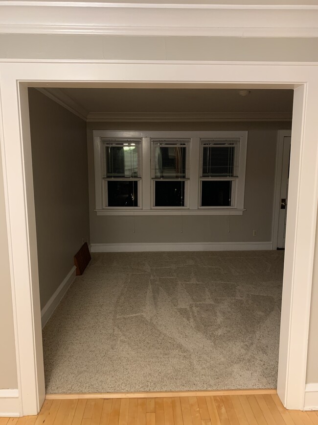 From dining room looking into living room (14'x12') at front of unit - 2130 N 62nd St