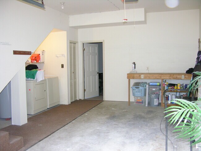 Garage/Laundry Area - 608 Boissevain Ave