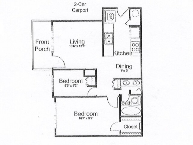 2BR/2BA - Summer Stone Duplexes