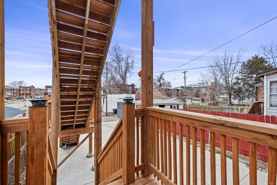 Back porch - 3855 S Compton Ave