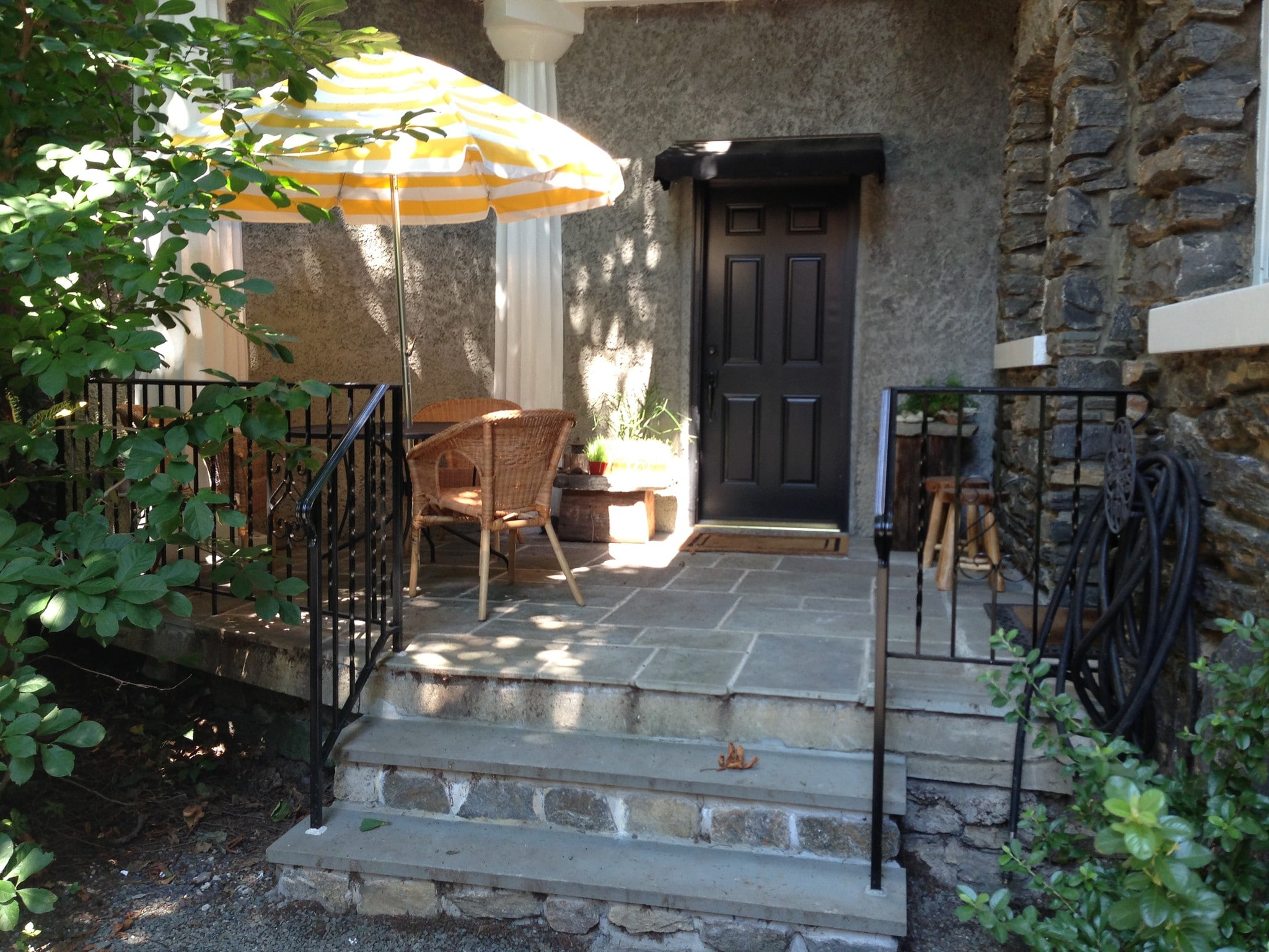 Private Patio - 801 Gramatan Ave