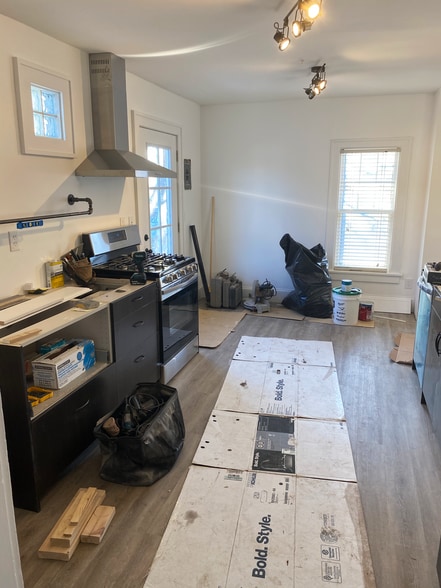 Kitchen making it's way. Countertops to come - 618 Adams Street NE