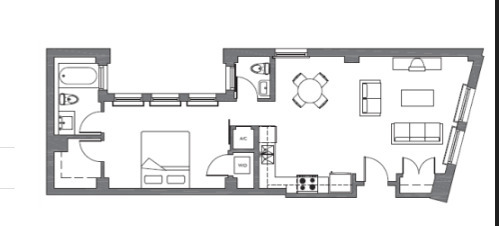 1 stack, approx. 830 sf - Great Republic Lofts
