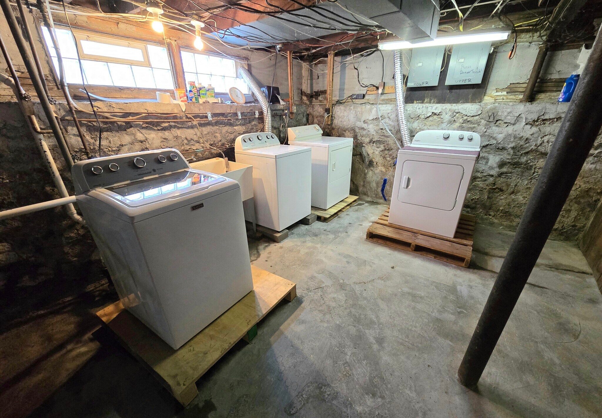 Washer and Dryer in basement - 414 Taunton Pl