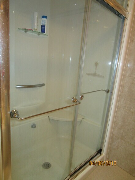 master bathroom walk-in shower - 103 Summer St