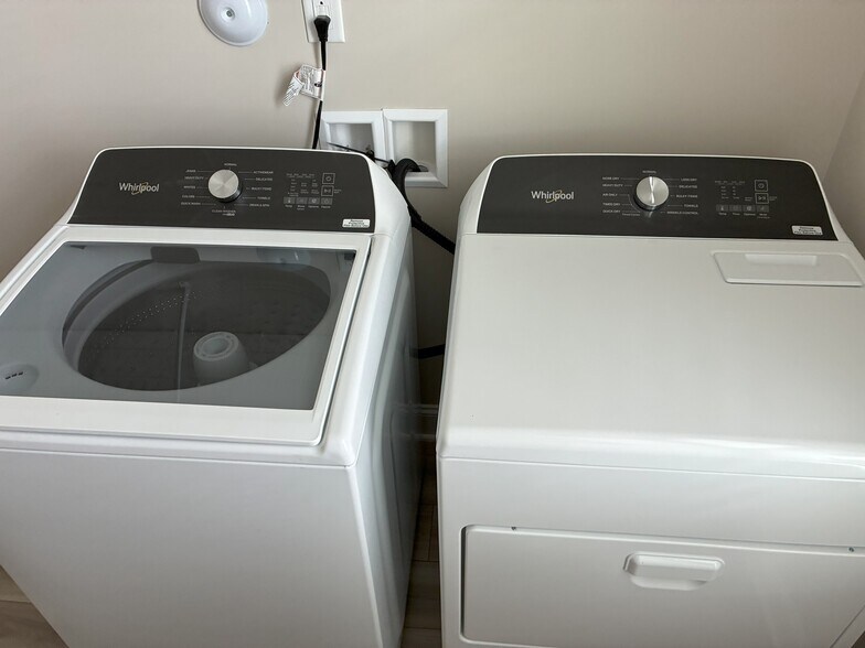 Dryer and Washer - 240 Steel Springs Ln