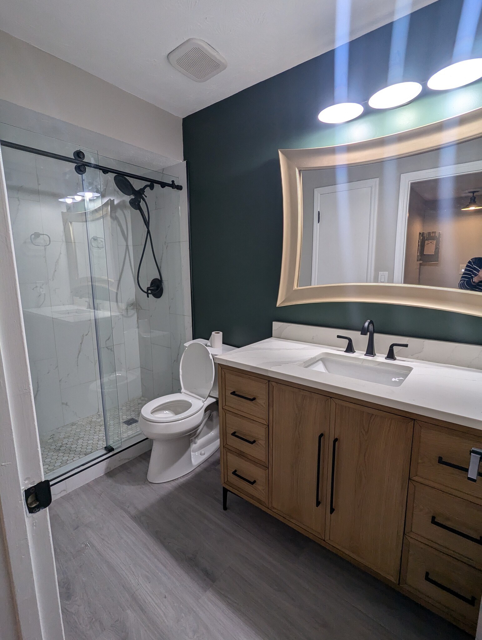 Bathroom - brand new walk in shower - 3140 7 Pines Ct NW