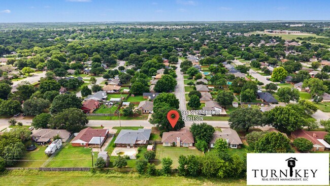 Building Photo - Cozy 3/2 Burleson Charmer | Wood-Burning Fireplace | 2-Car Garage | Pet-Friendly