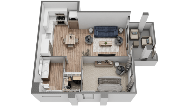 Floorplan - Westbrook Apartments