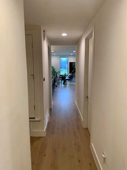 Walkway towards living corridors. - 3923 Cole Ave