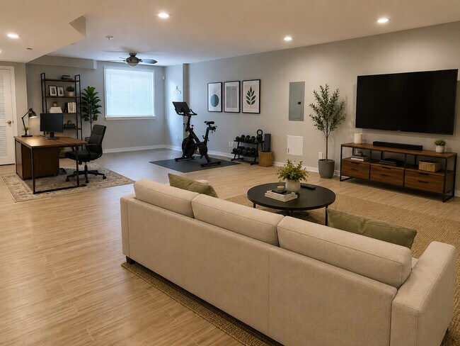 1439-A Downstairs room - 1439 N Franklin St