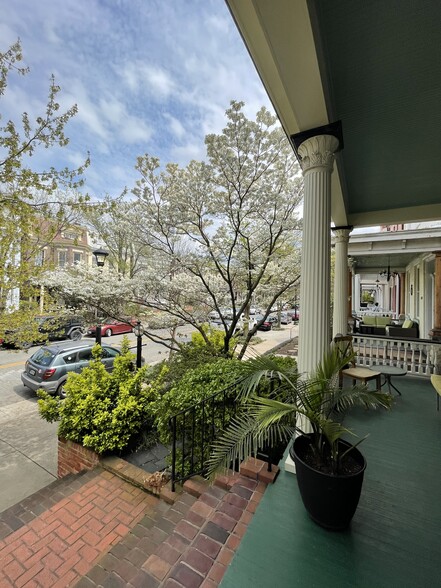 Front Porch and Garden - 2329 W Grace St