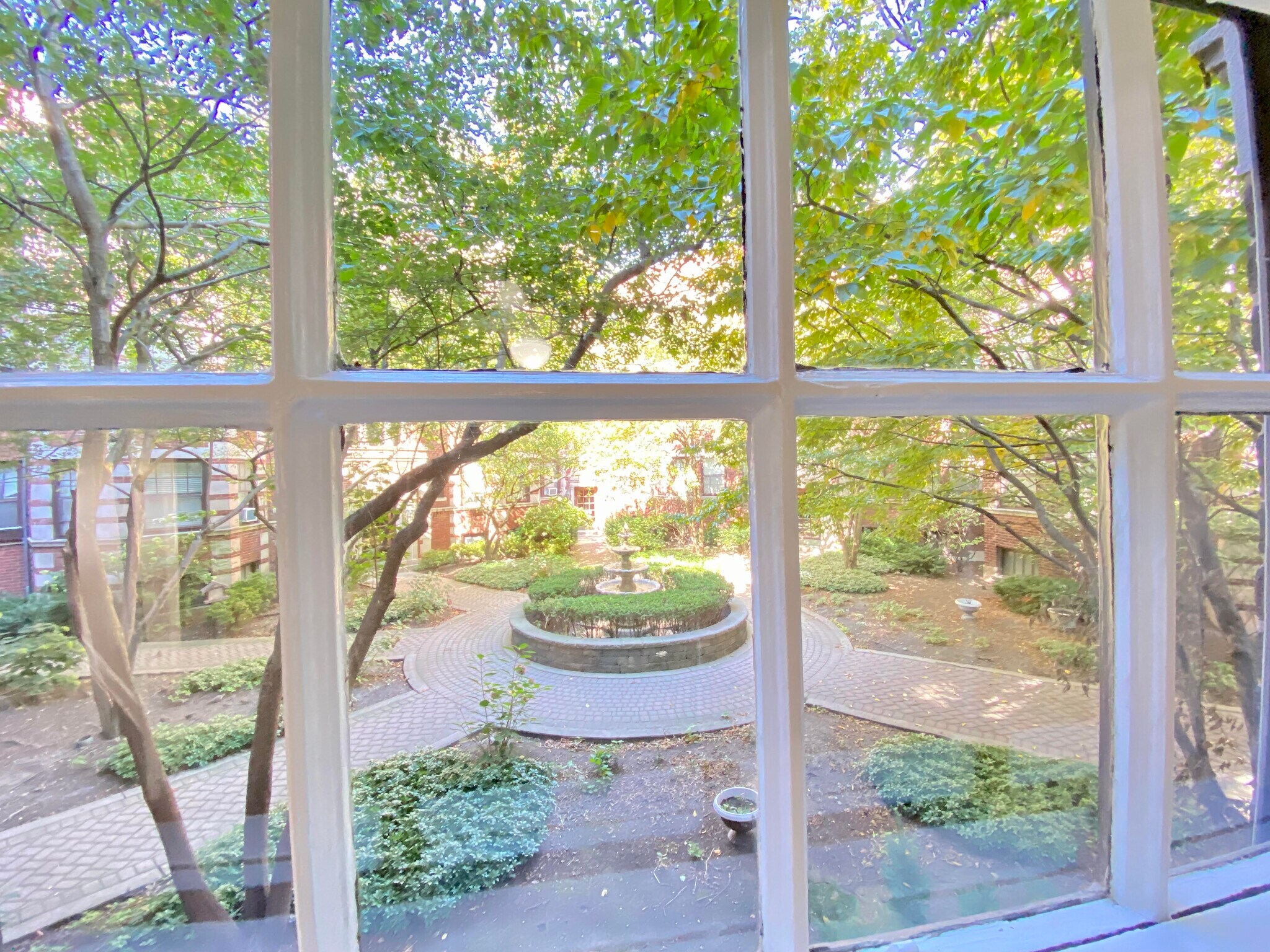 Courtyard view - 834 Hinman Ave