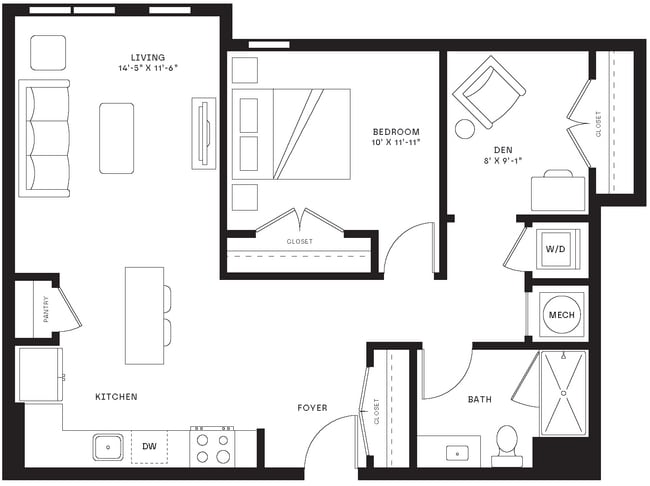 Floorplan - St. Albans Lofts