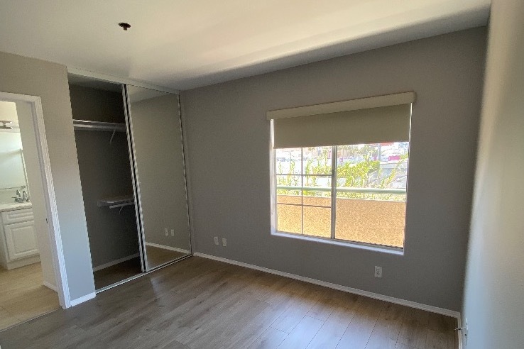 Bedroom from the living room - 3861 Vinton Ave