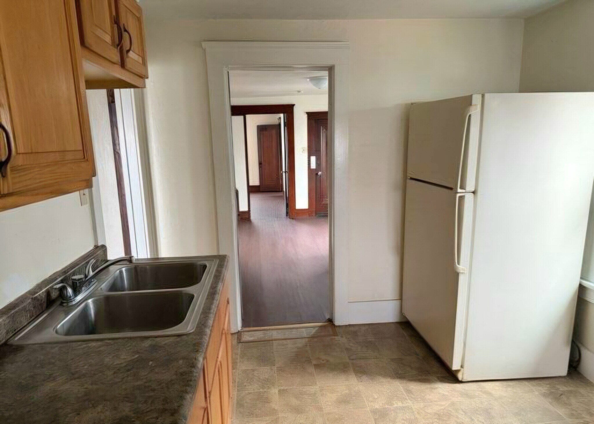 Kitchen to Dining and Living Room - 106 Cherry St