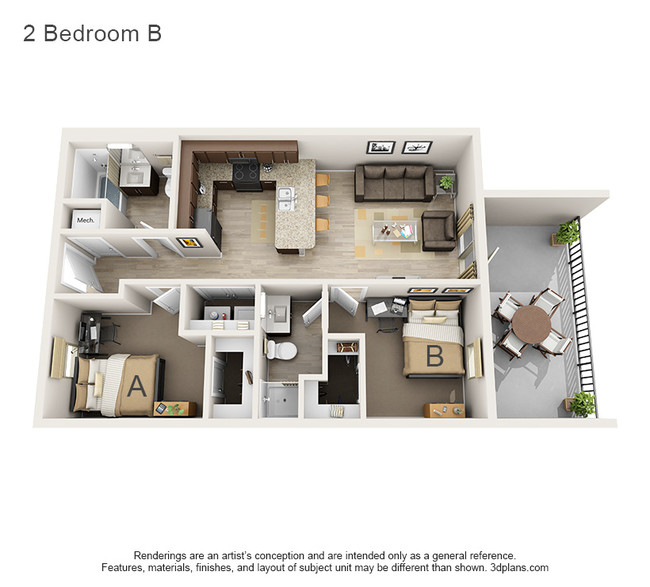 Floorplan - 507 Second | Student Housing