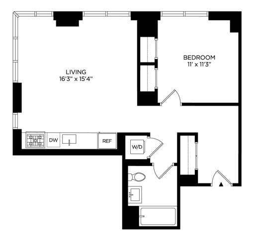 Floorplan - Lincoln at Bankside