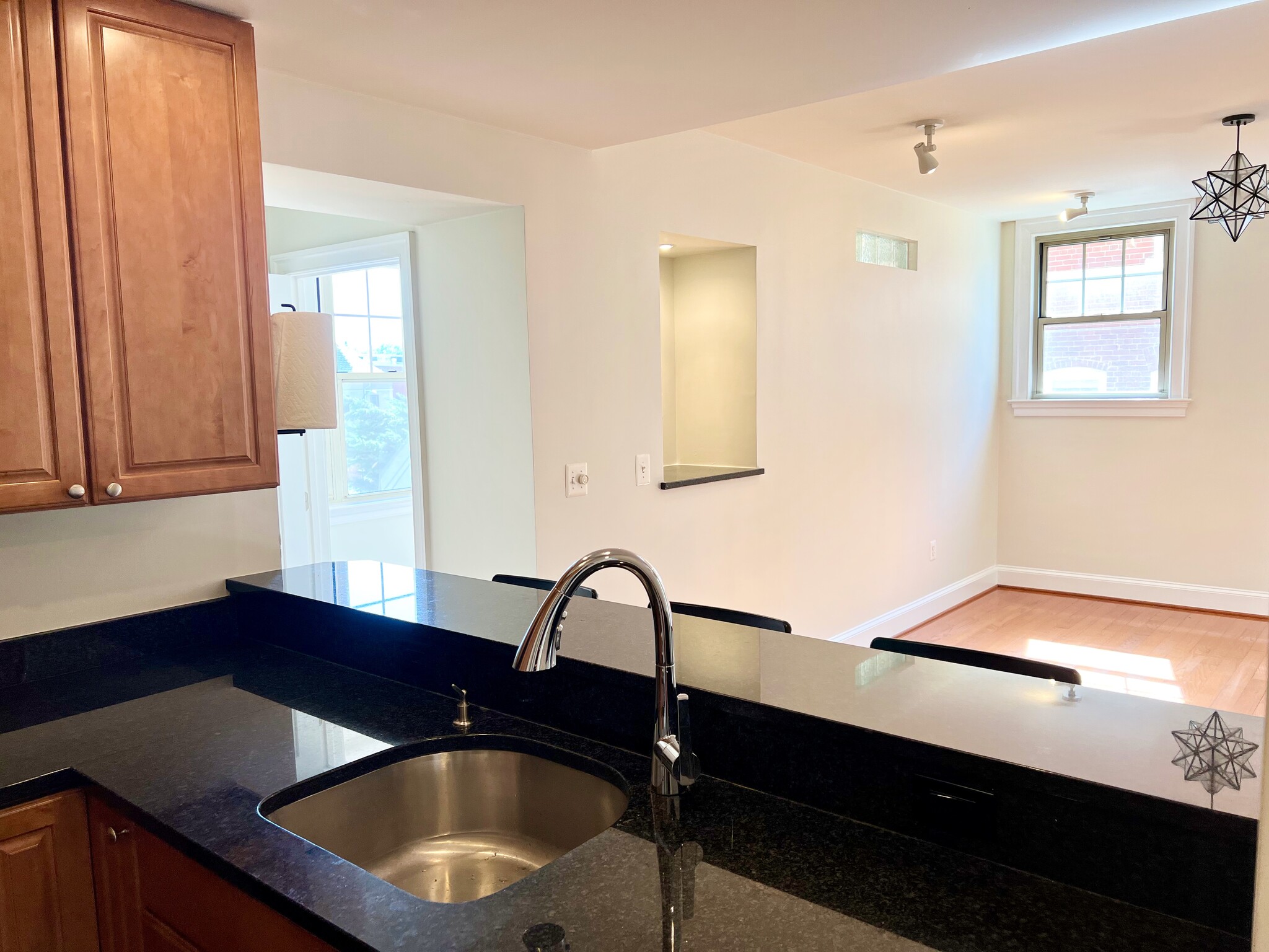 Living room and door to 2nd bedroom - 3220 17th St NW