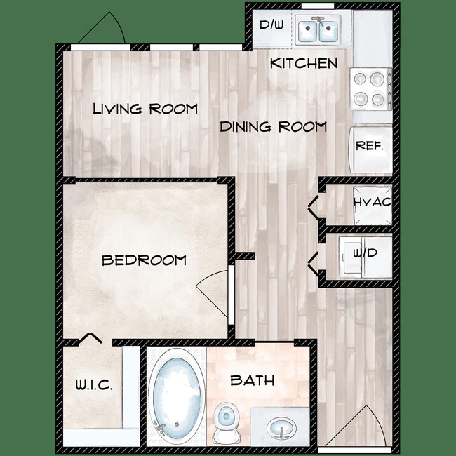 Floorplan - The Lofts at Savannah Park
