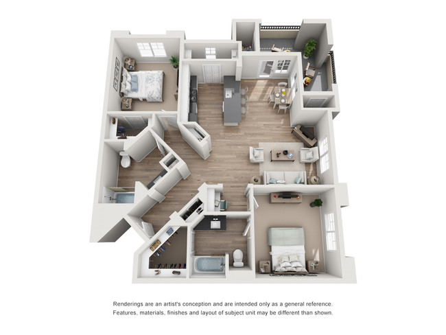 Floorplan - The Grove Apartments