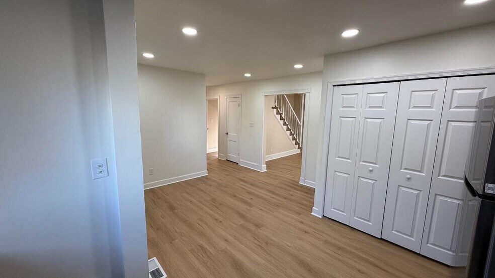 view from inside kitchen dining area - 122 N Fir Ave