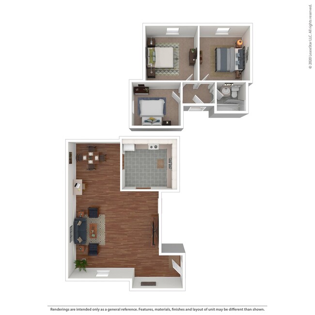 Floorplan - Carver Ridge Townhomes