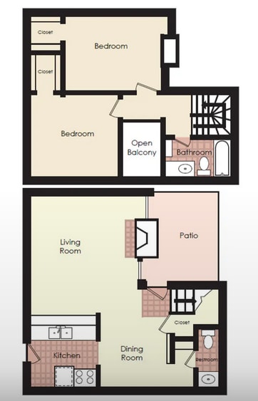 Floorplan - Maverick Oak Lawn Townhomes