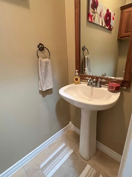 Downstairs Half Bathroom - 1425 W Villa Maria Rd