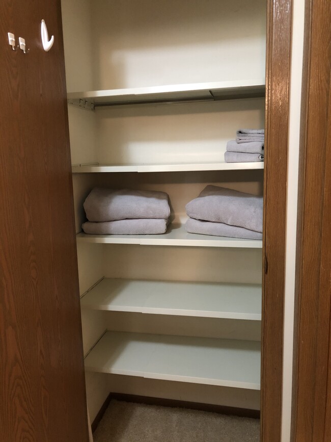 Linen Closet - 108 Hartford Ct