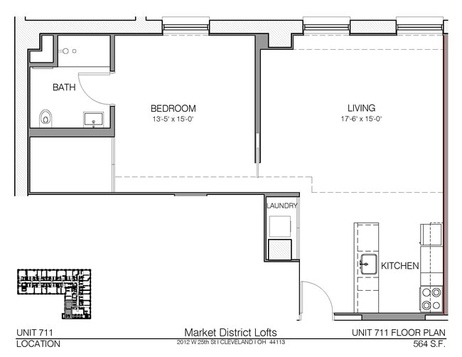 Floorplan - Market District Lofts