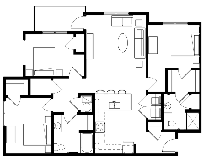 Floorplan - The Pointe on 88th