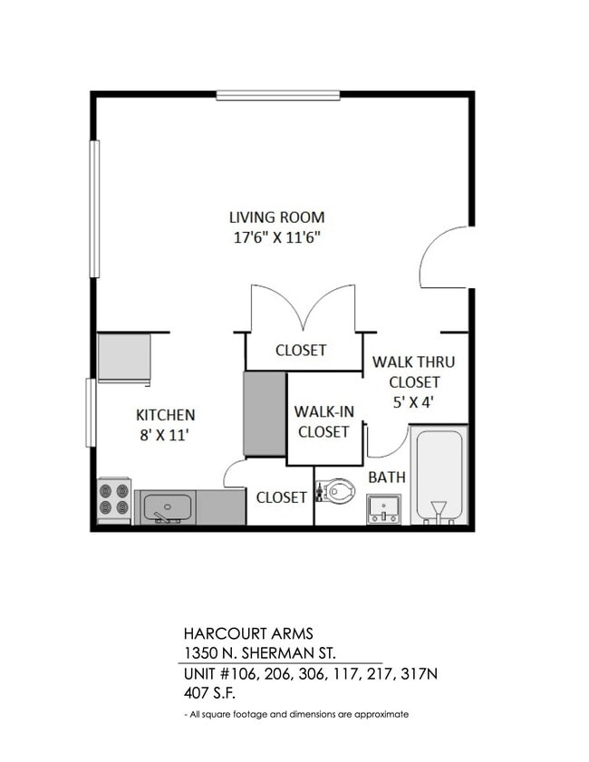 Floorplan - Harcourt Arms