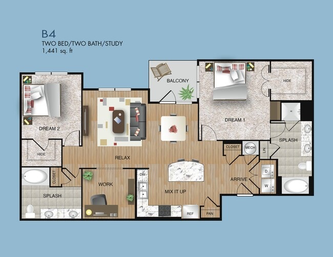 Floorplan - The Dawson