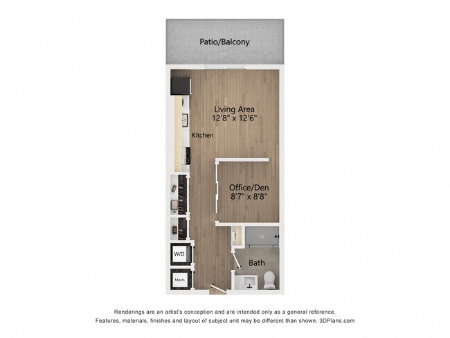 Floorplan - Tempo at White Oak