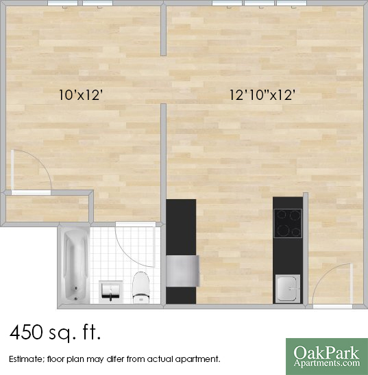 Floorplan - 804 Harrison St.