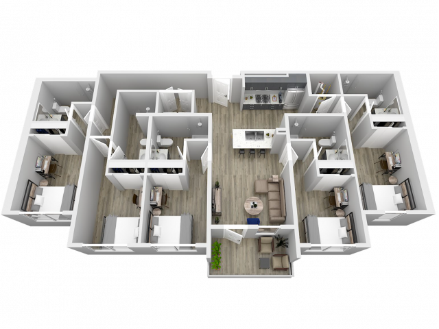 3D image of Floor Plan - 320 West Mag