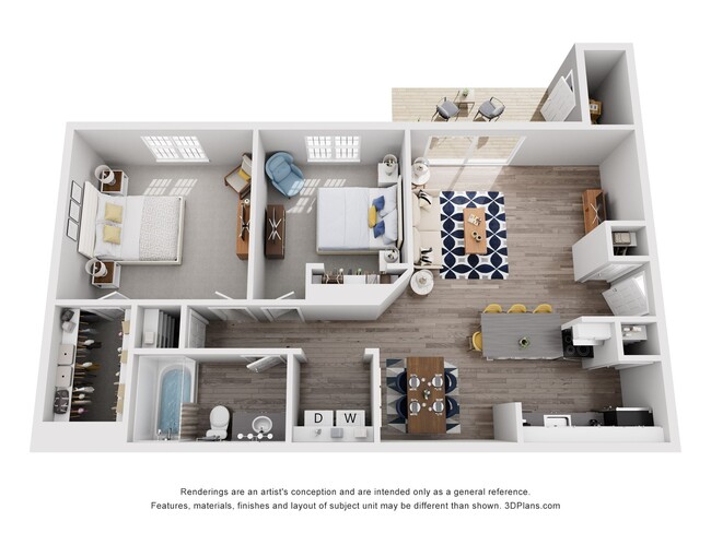 Floorplan - The Trails at Cahaba River