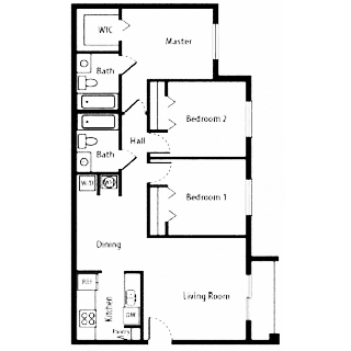 Floorplan - Mary Alice Brown Apartments