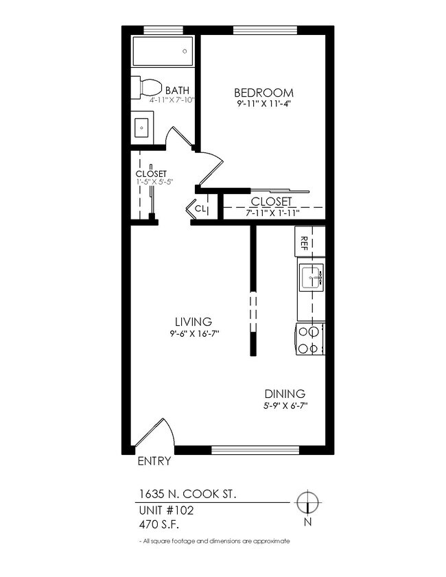 Floorplan - 1635 Cook