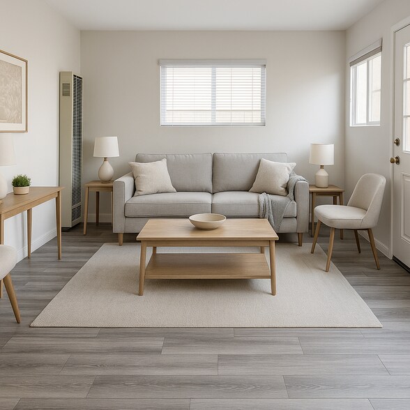 Furnished Living Room - 131 Montecito Ave