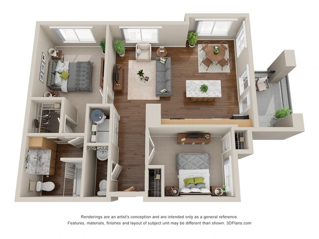 Floorplan - The Solstice of Mesa 55+ Apartments