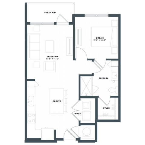 A2A Floor Plan - Midland Gainesville