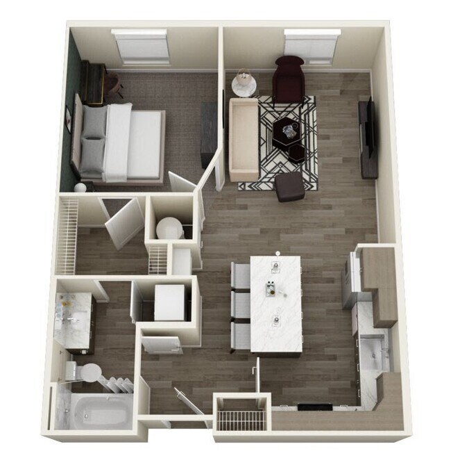 Floorplan - Aspire Kenwood Apartments