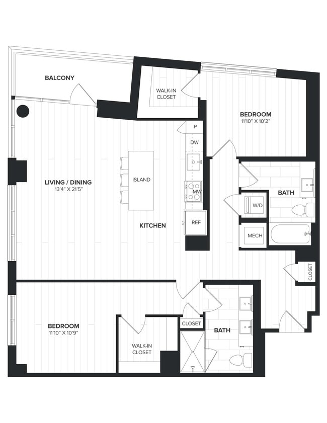 Floorplan - The Milton