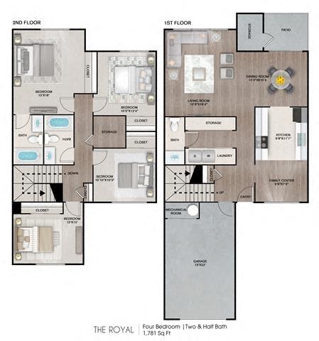 Floorplan - Estates at Palm Bay